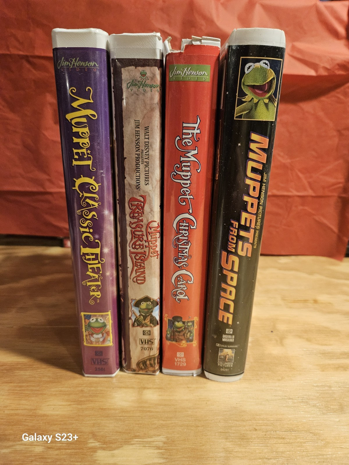 The Muppets VHS Lot - Babies, Christmas, Treasure, Jim Henson, Disney, Columbia