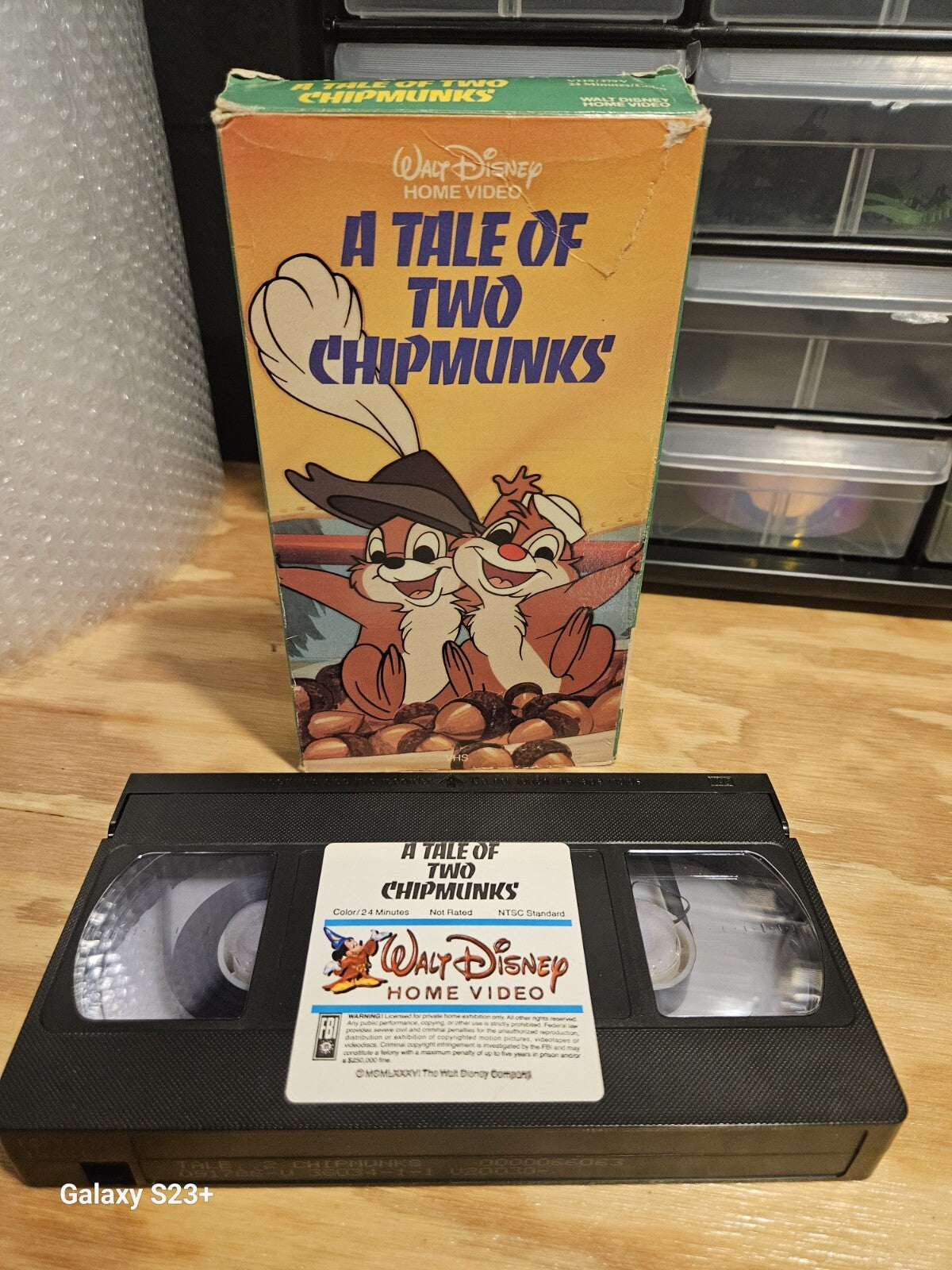 Walt Disney Home Video A Tale of Two Chipmunks - Featuring Chip N Dale VHS