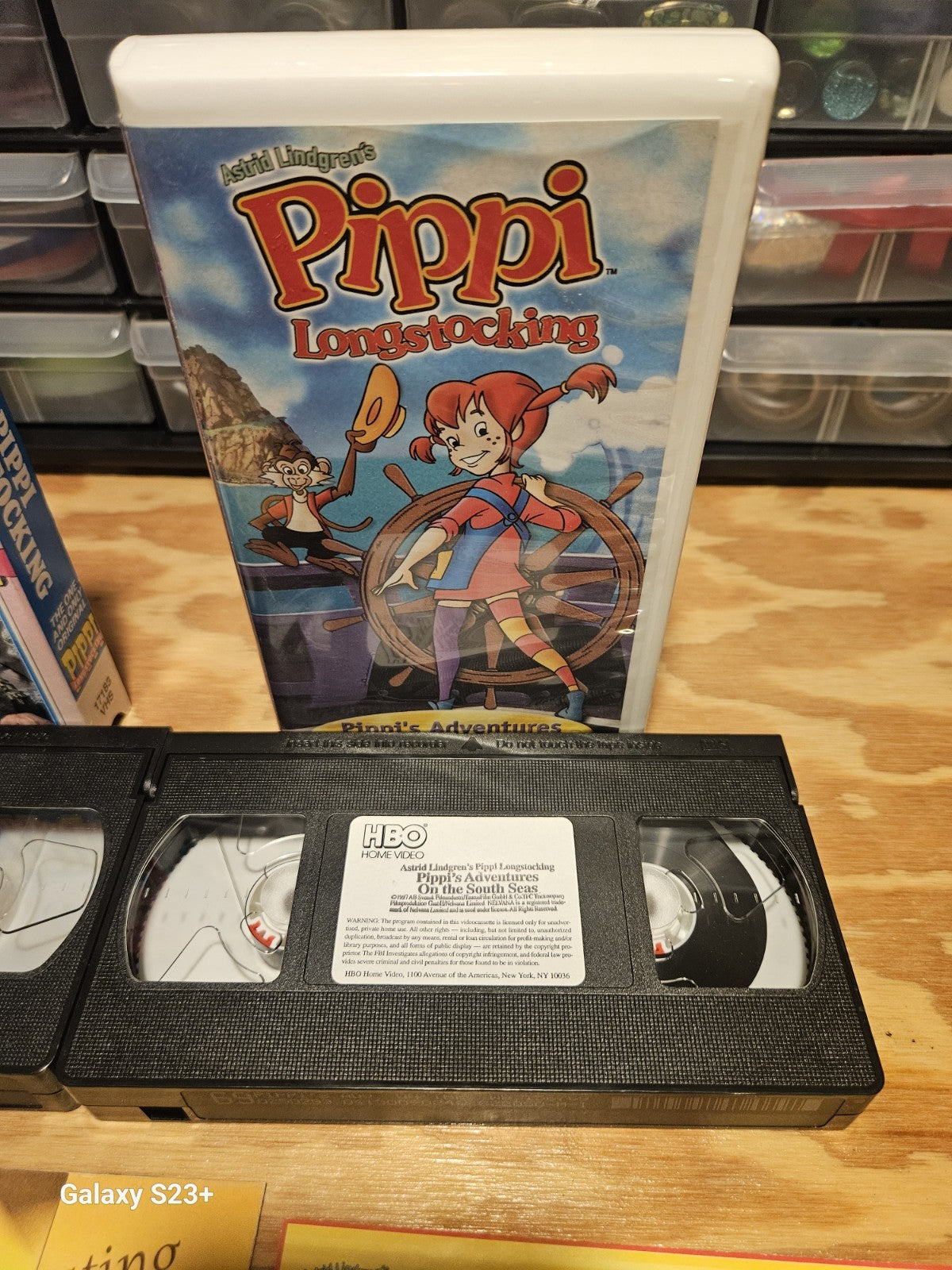 Pippi Longstocking VHS Set, Adventures on the South Seas, Sterling, HBO, Nelvana