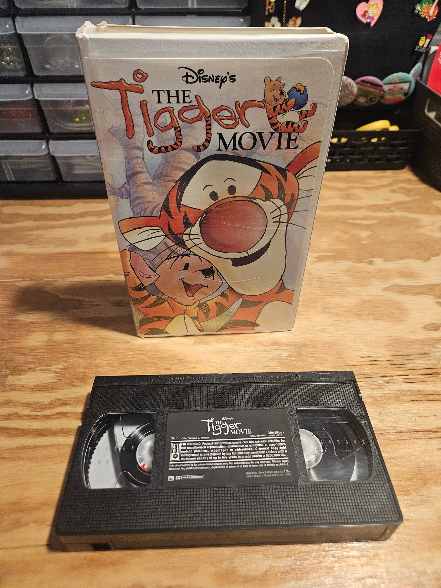 Winnie the Pooh VHS Set - Sing a Song with Tigger (NEW SEALED), A Very Merry Pooh Year (NEW SEALED), The Tigger Movie