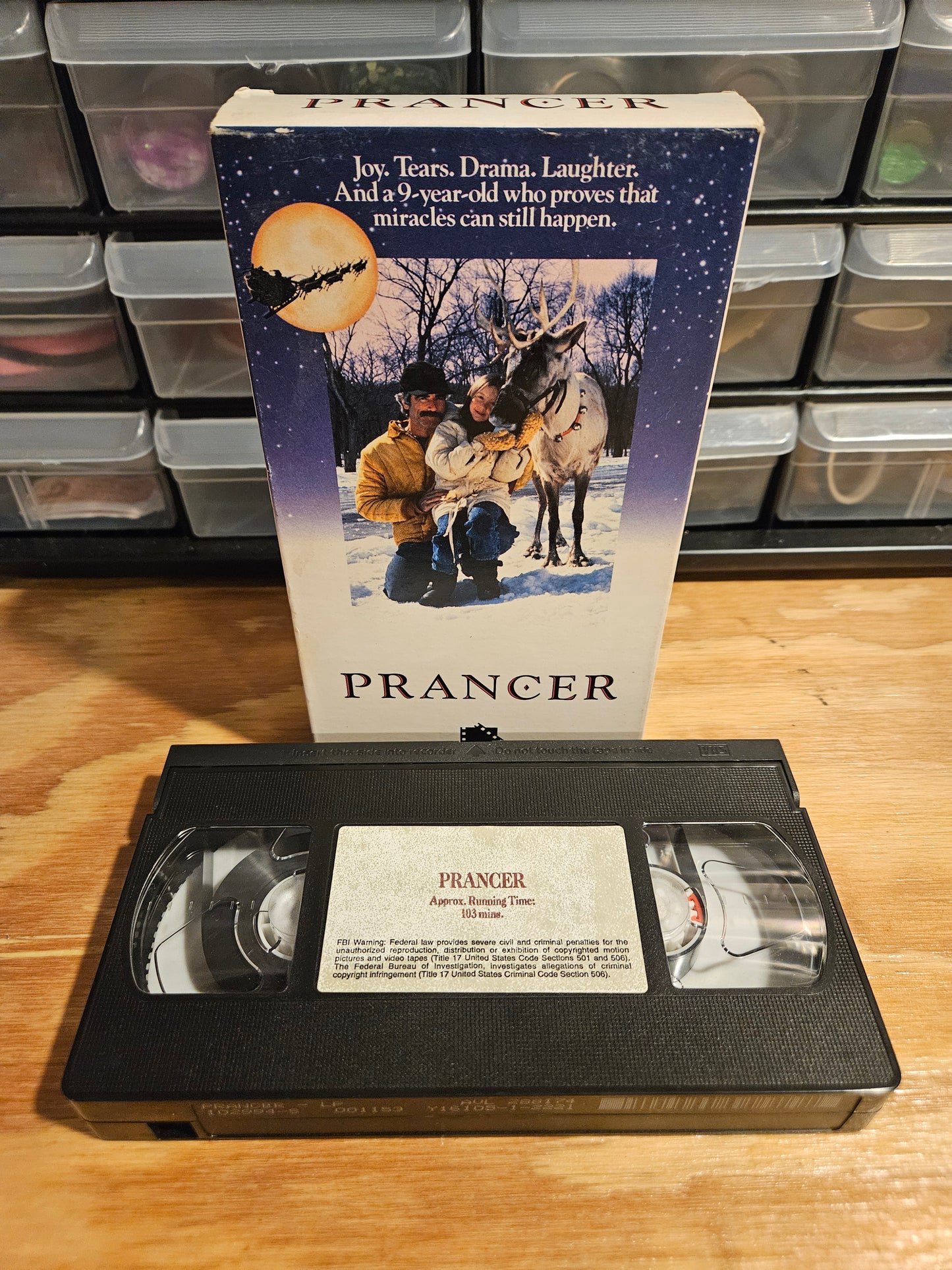 Prancer VHS Christmas Family