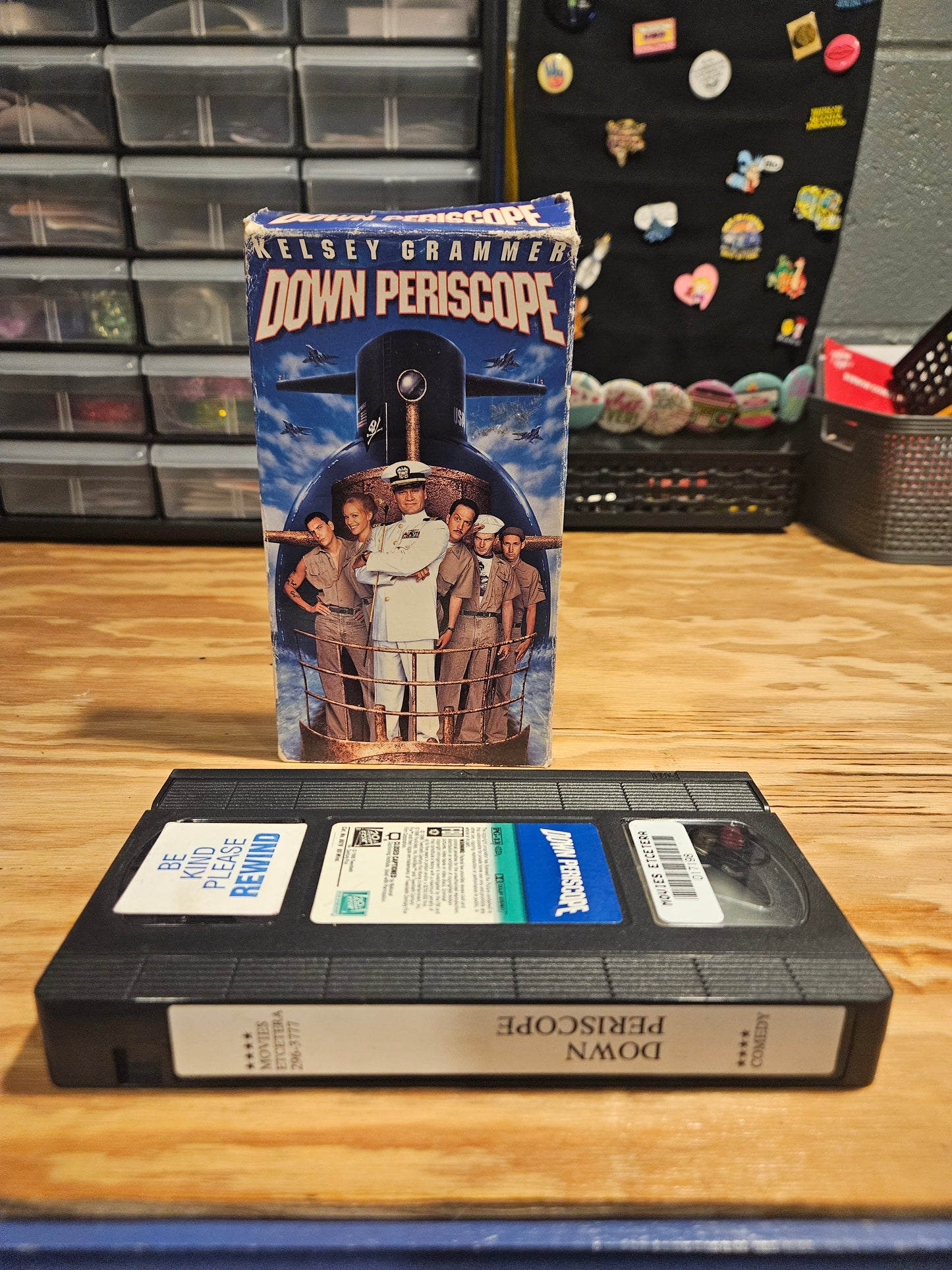 Down Periscope VHS. Previous Rental Video