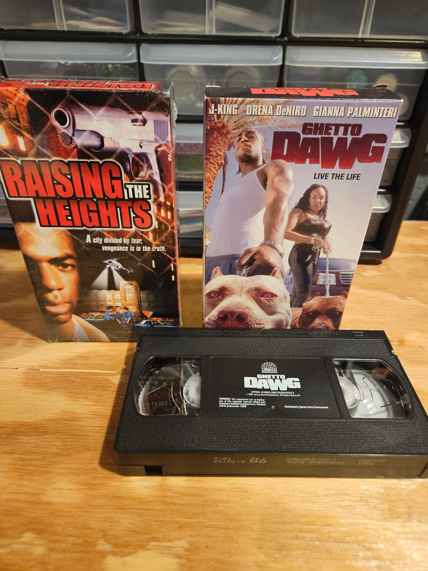 Raising the Heights (SEALED), Ghetto Dawg VHS set
