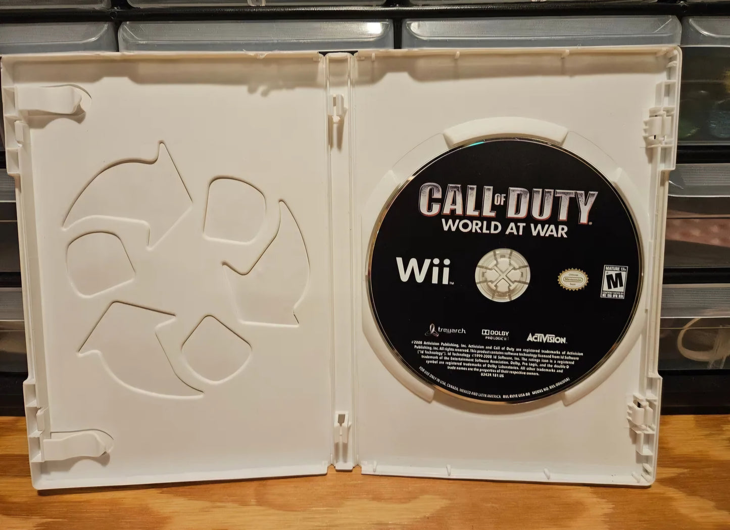 Call of Duty World at War Nintendo Wii, Activision