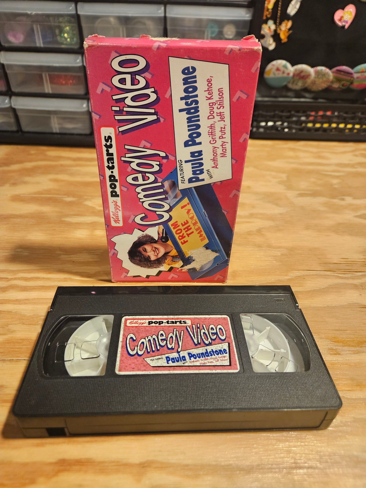 Kellogg Pop-Tarts Comedy Video VHS
