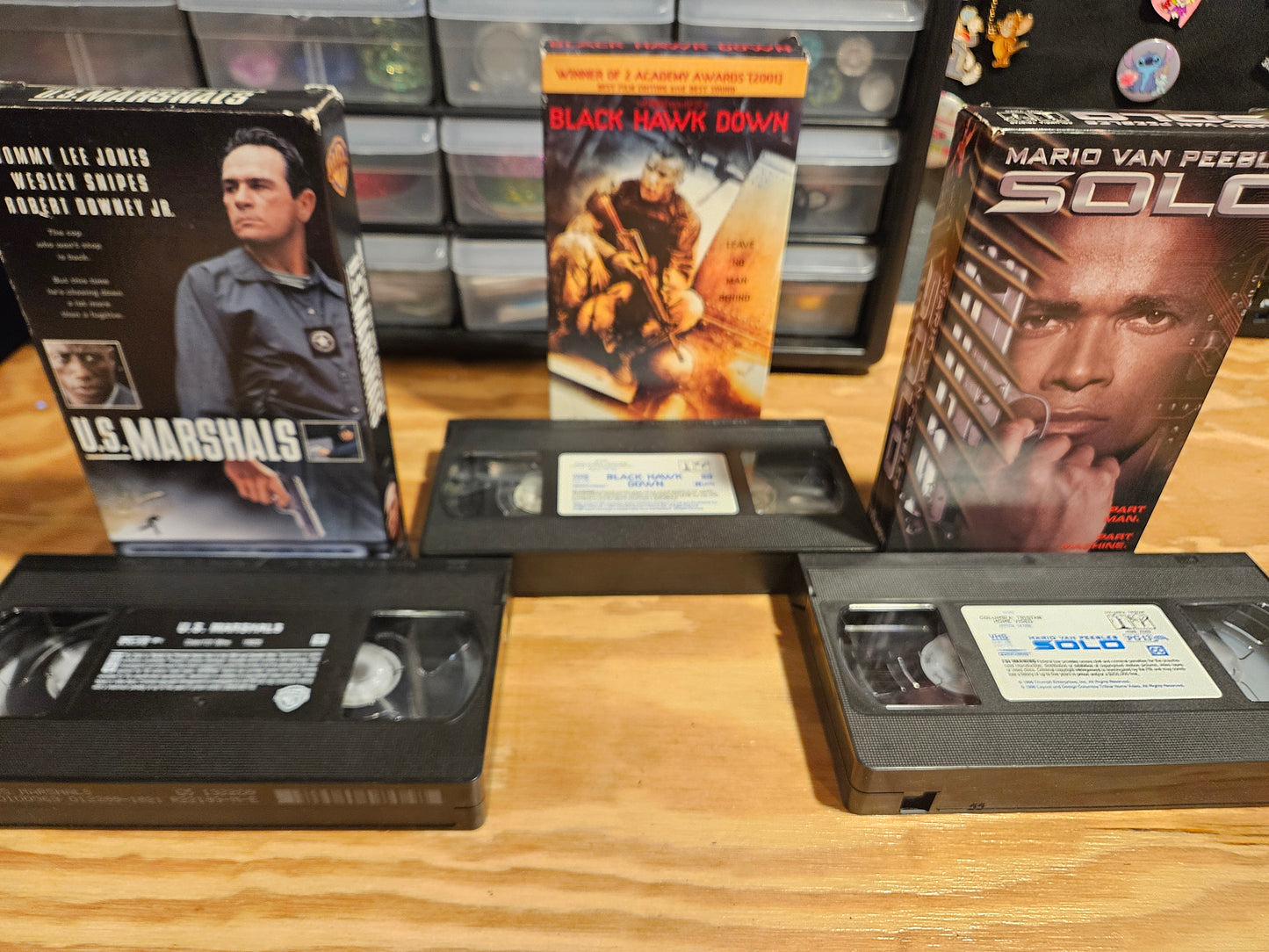 U.S. Marshals, Black Hawk Down, Solo VHS set, Military, War