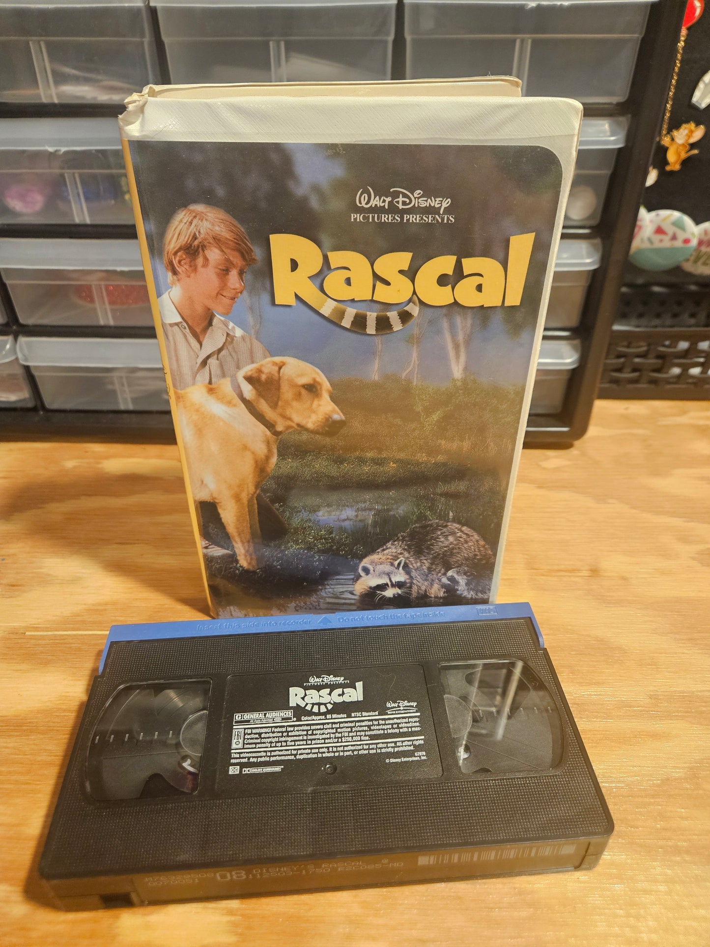Walt Disney Rascal VHS