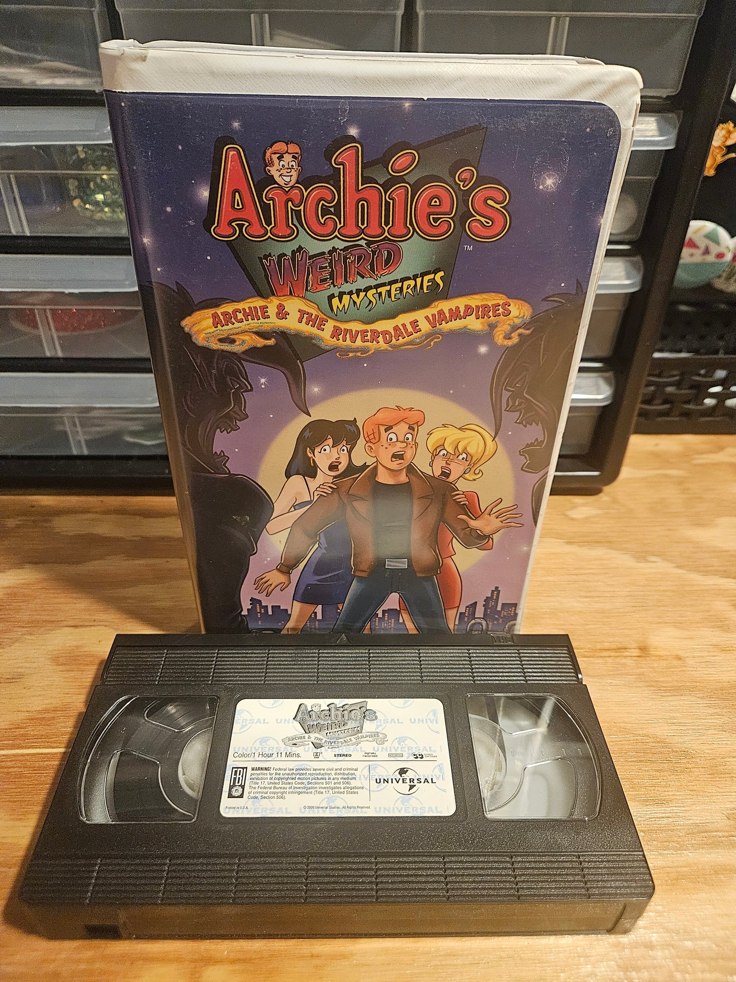 Archie's Weird Mysteries - Archie and the Riverdale Vampires VHS