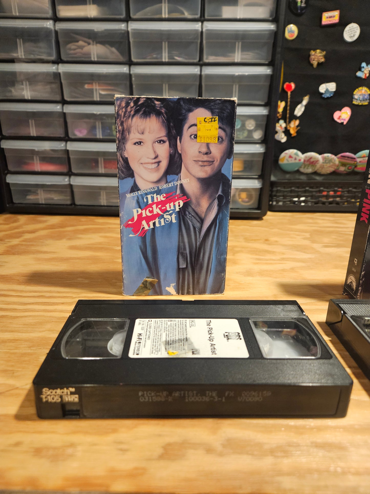 Molly Ringwald Set- The Pick-up Artist, Pretty in Pink VHS