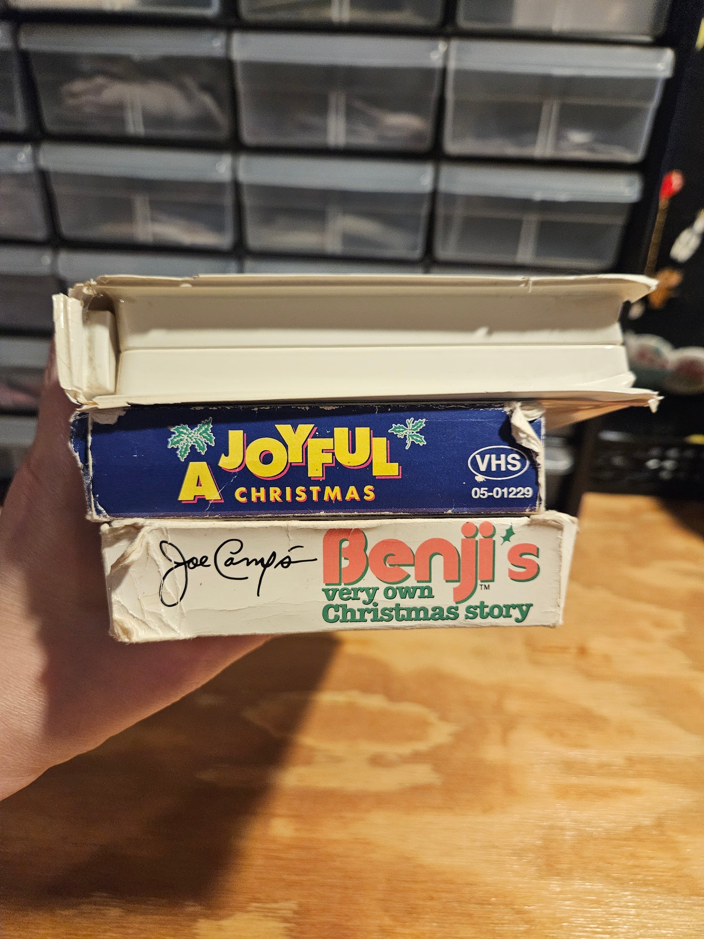 An All Dogs Christmas Carol, A Joyful Christmas, and Benji's very own Christmas Story VHS Set