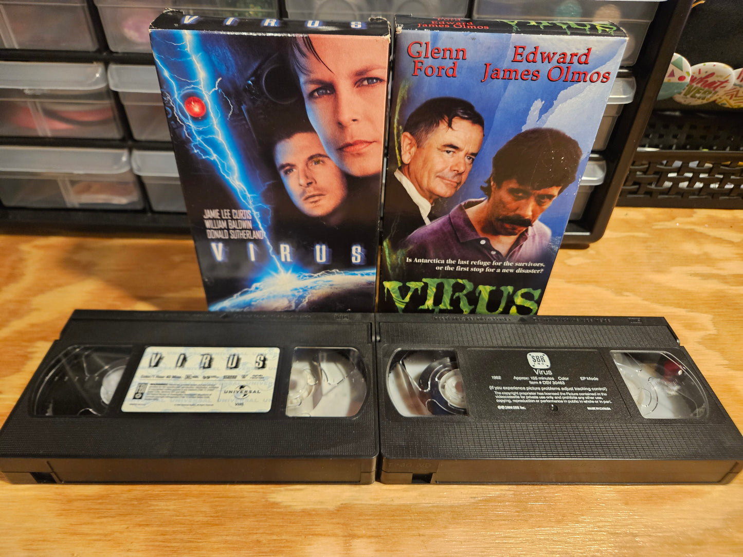 Virus VHS Set, SBR Inc., Universal
