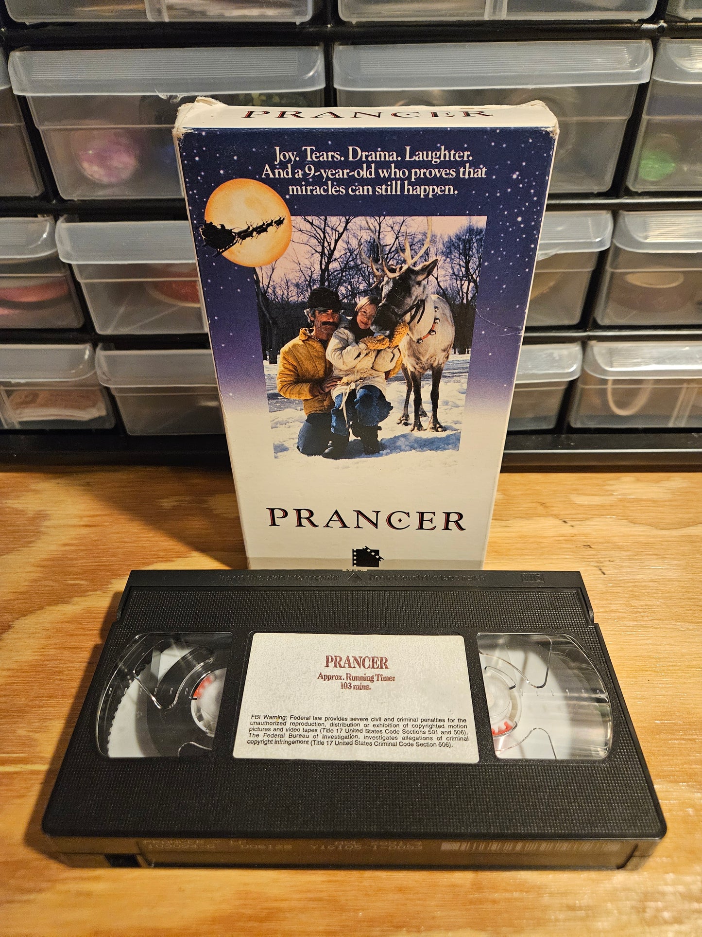 Prancer VHS Christmas Family Movie