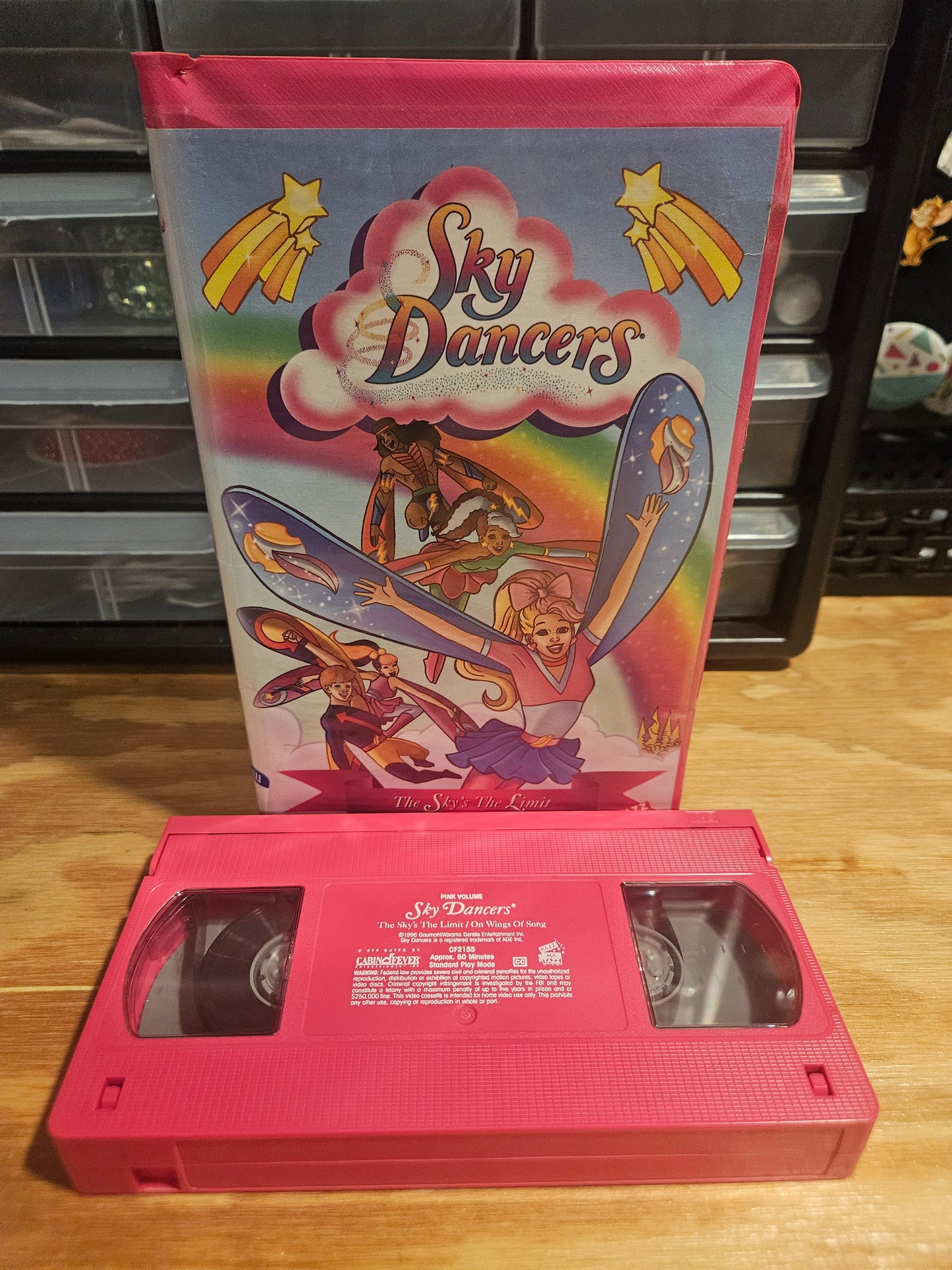 Sky Dancers VHS - The Sky's the Limit + On Wings of Song