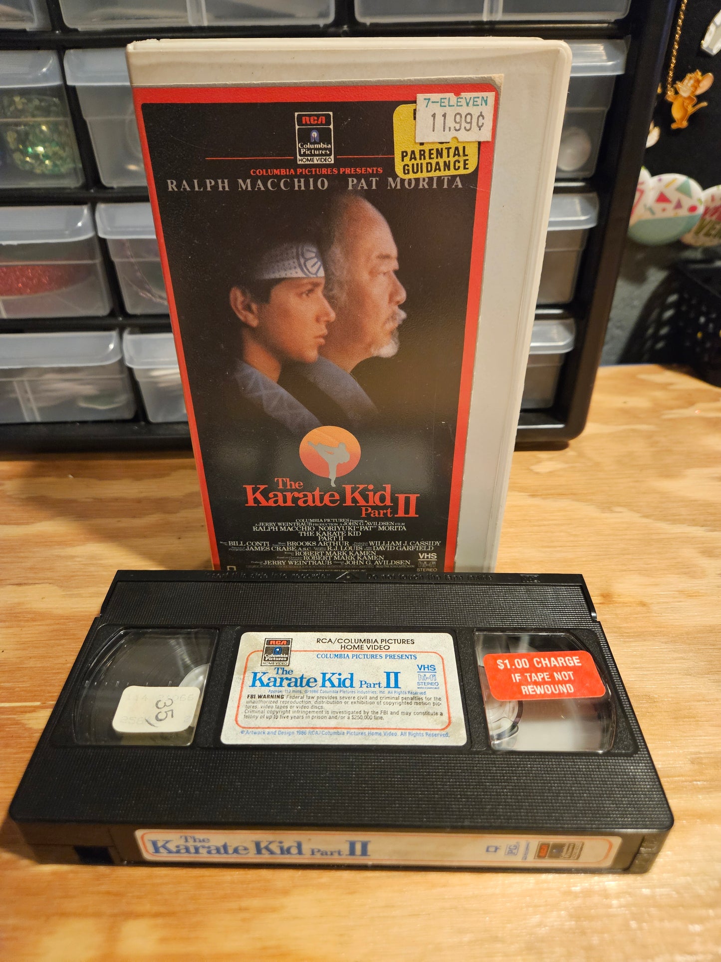 The Karate Kid 2, 7-Eleven Rental Store Video!