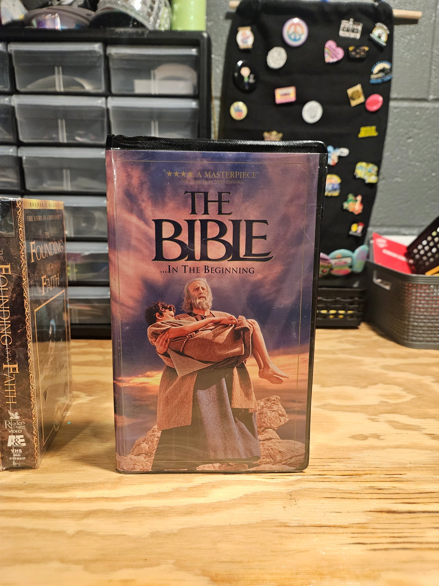 Spiritual/Religious VHS Lot, 12 Tapes, Jesus, The Bible