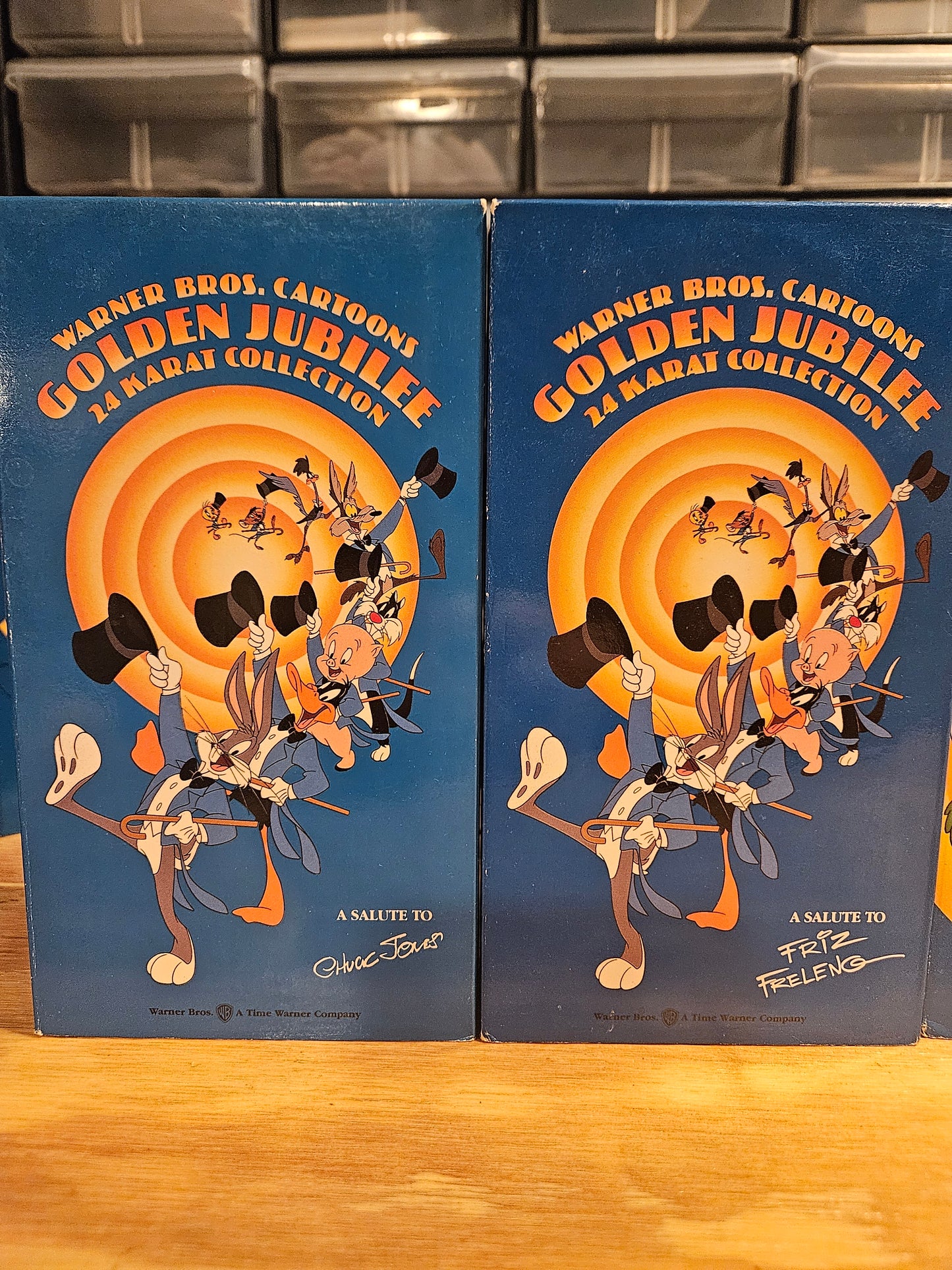 Looney Tunes - Warner Bros Golden Jubilee, Cartoon Cavalcade, The Looney Tunes Show VHS Lot
