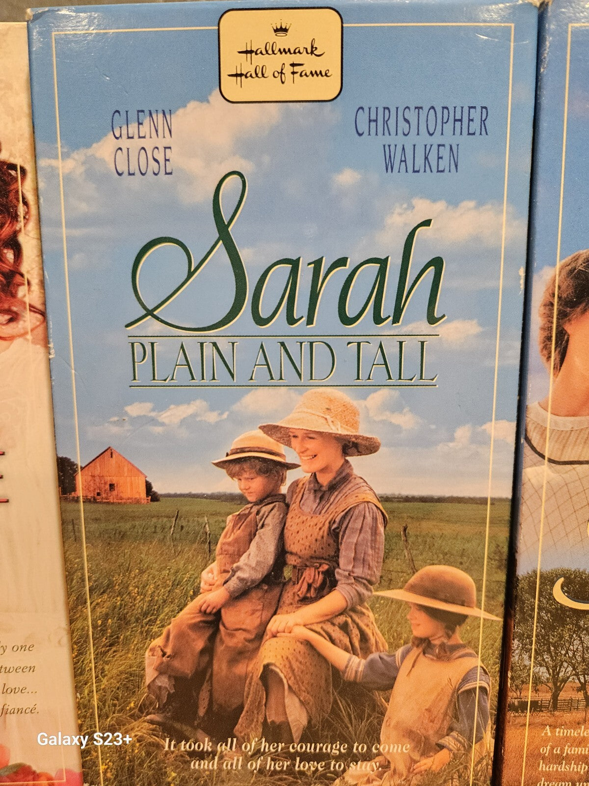 Hallmark VHS Set of 6 - Foxfire, Live Letter, Cupid & Cate, Sarah Plain and Tall