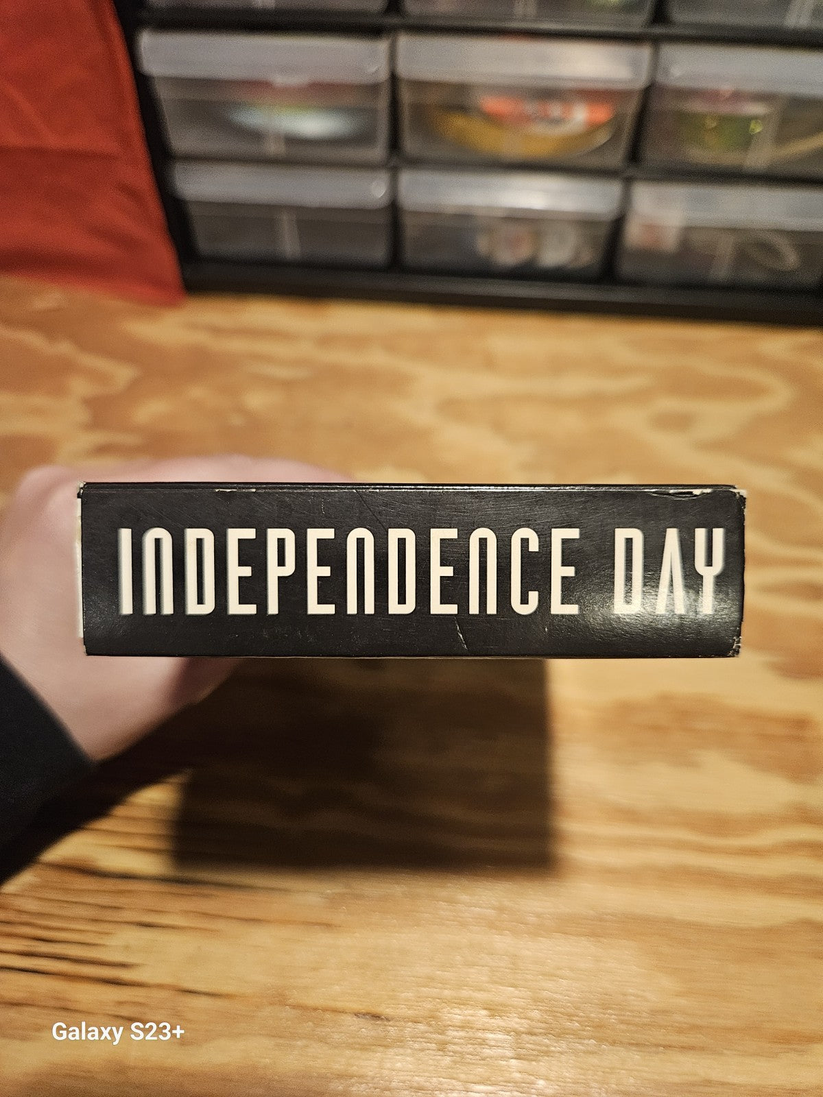 Independence Day VHS 1996 Will Smith Goldblum 20th Century Fox Lenticular Insert