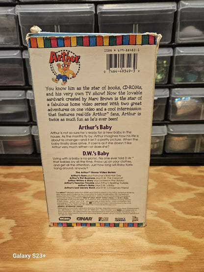 Arthur's Baby /D.W.'s Baby + A Video Visit With Marc Brown Creator of Arthur PBS