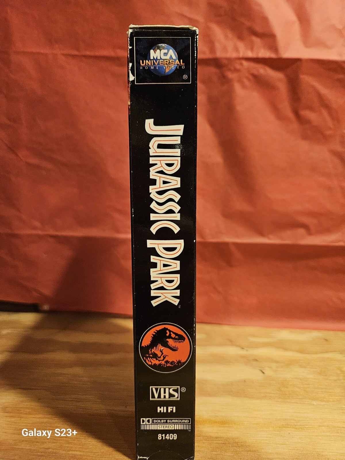Jurassic Park VHS Tape