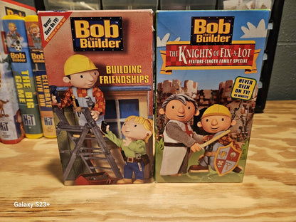 Bob The Builder VHS, Huge Lot 17 VHS, Rare, Kids, HiT Entertainment,  NAHB 