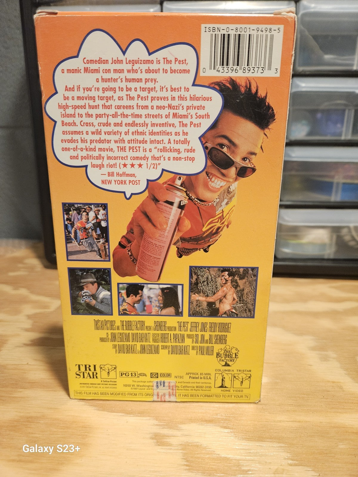 Comedy VHS - The Pest, Rushmore, Dirty Work, Leguizamo, Murray, Chase, MGM