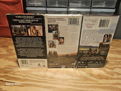 Western VHS Lot 14 Tapes Wild West, Jeremiah Johnson, Willie Boy, CBS MGM Alpha