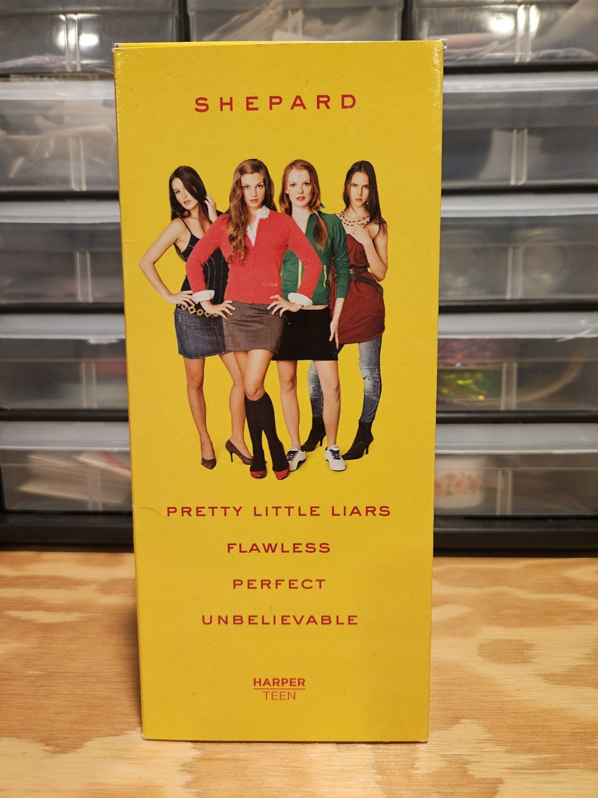 Pretty Little Liars 4 Book Box Set Sara Shepard Paperback Harper Teen ABC