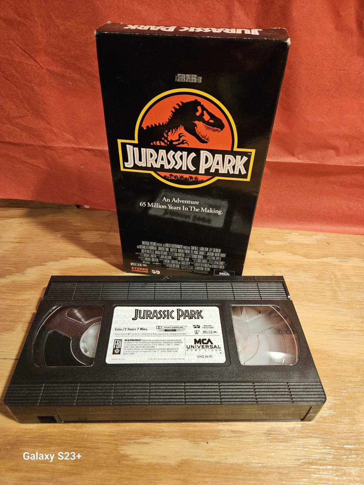 Jurassic Park VHS Tape
