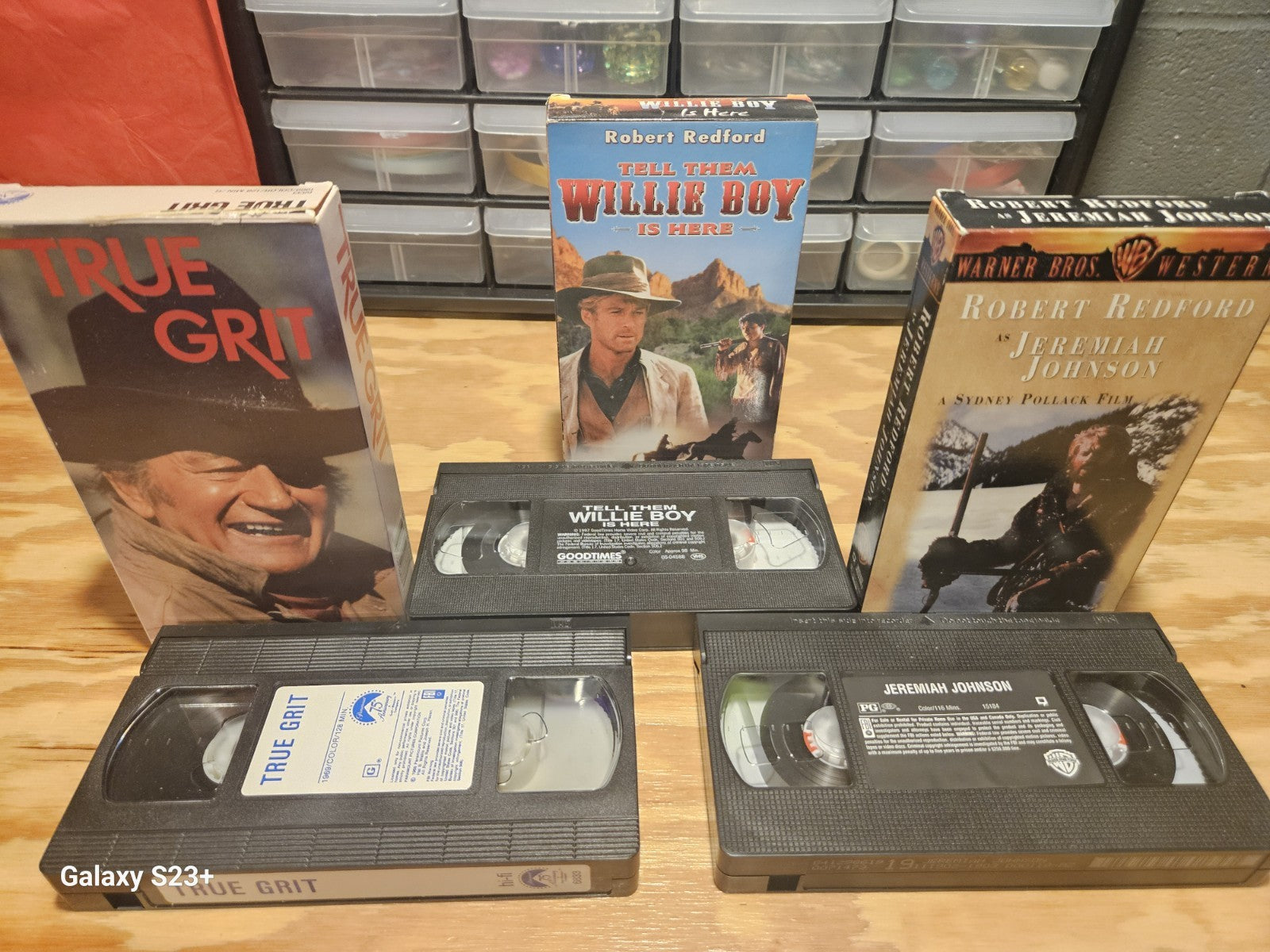 Western VHS Lot 14 Tapes Wild West, Jeremiah Johnson, Willie Boy, CBS MGM Alpha