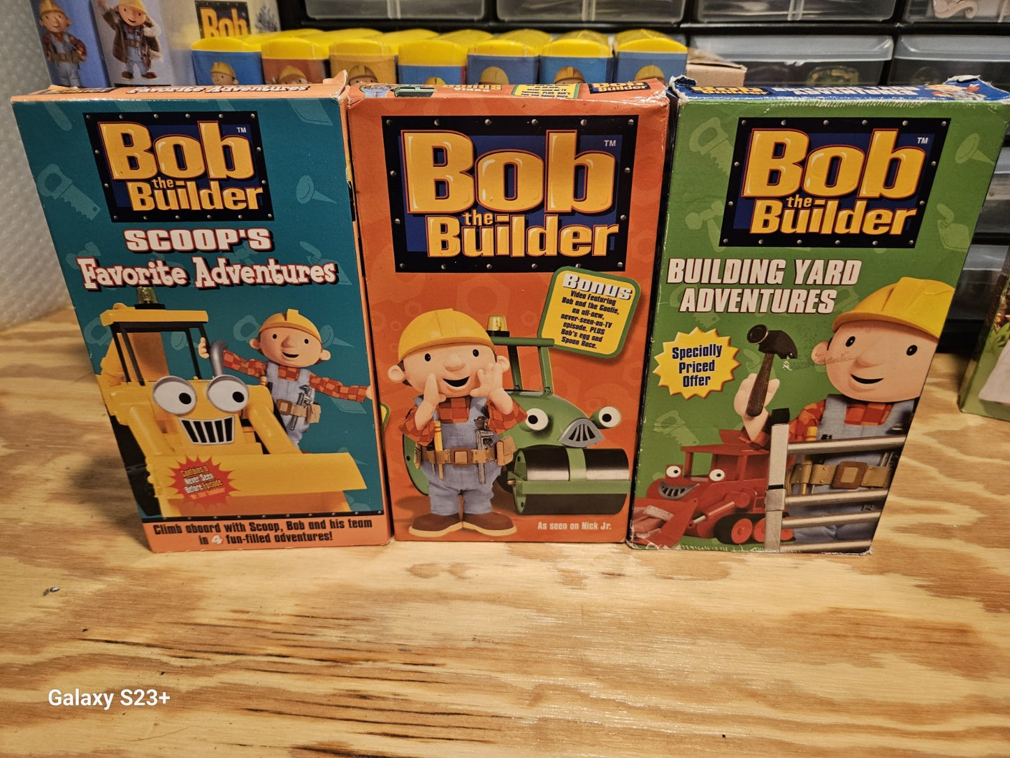 Bob The Builder VHS, Huge Lot 17 VHS, Rare, Kids, HiT Entertainment,  NAHB 