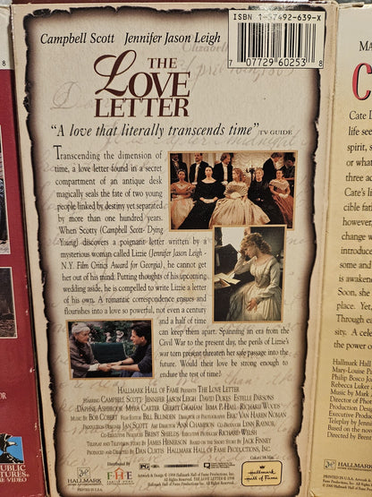 Hallmark VHS Set of 6 - Foxfire, Live Letter, Cupid & Cate, Sarah Plain and Tall