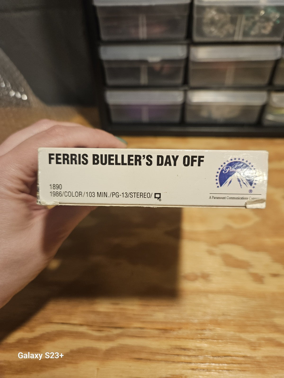 RomCom VHS Set Groundhog, Look Who's Talking, Ferris Bueller, Date with An Angel