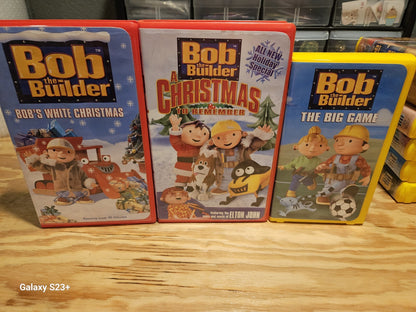 Bob The Builder VHS, Huge Lot 17 VHS, Rare, Kids, HiT Entertainment,  NAHB 