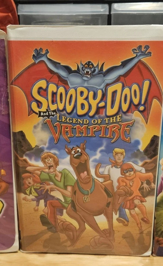 Scooby Doo and the Legend of the Vampire VHS Warner Bros Kids, Nostalgia 