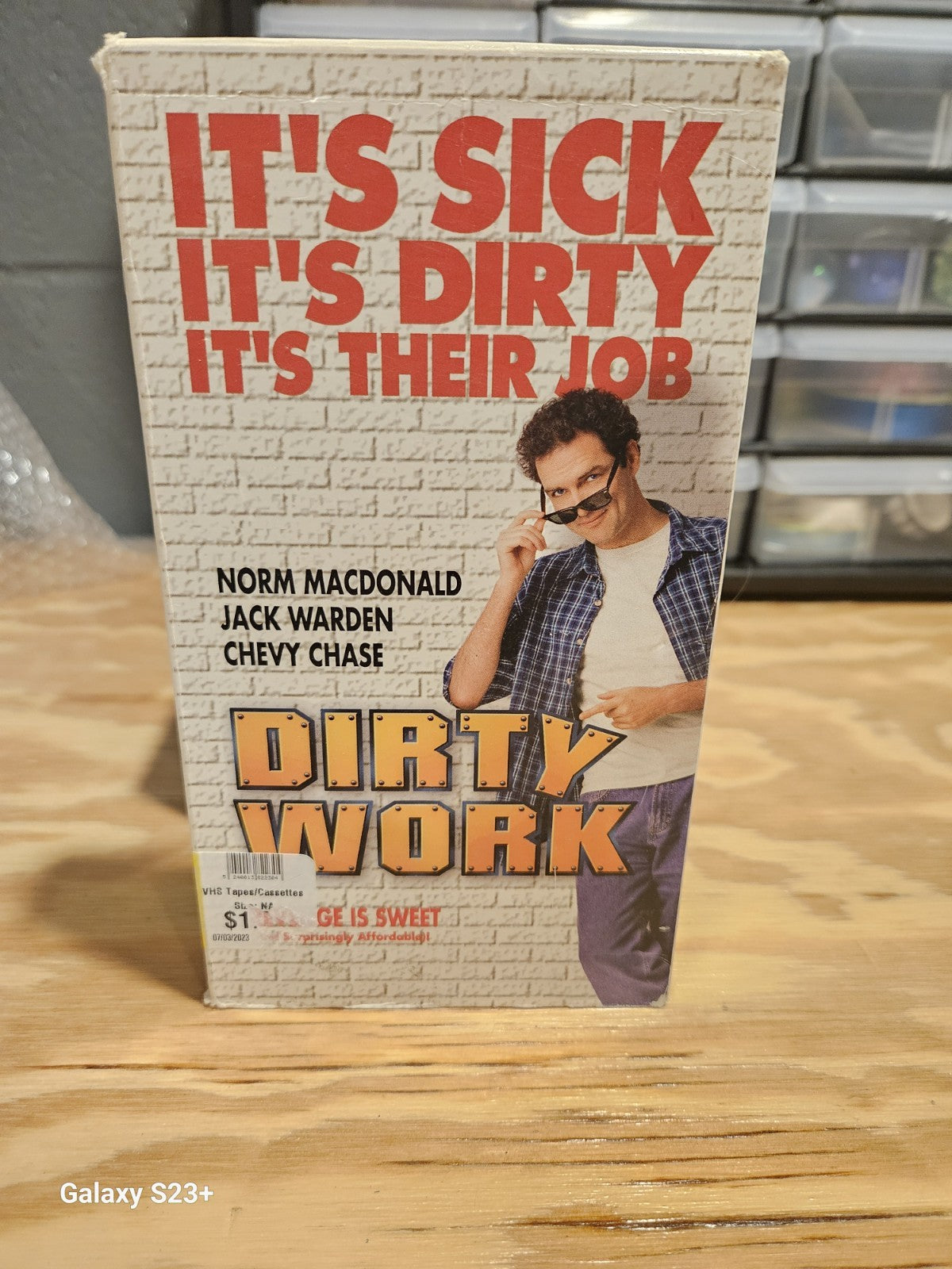 Comedy VHS - The Pest, Rushmore, Dirty Work, Leguizamo, Murray, Chase, MGM