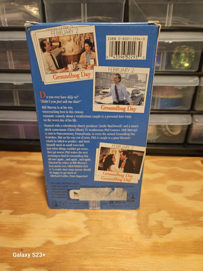 RomCom VHS Set Groundhog, Look Who's Talking, Ferris Bueller, Date with An Angel