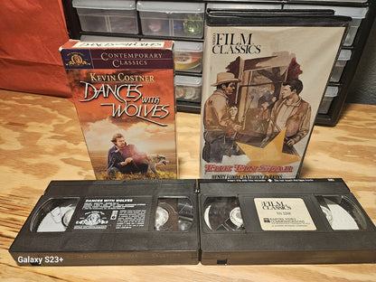 Western VHS Lot 14 Tapes Wild West, Jeremiah Johnson, Willie Boy, CBS MGM Alpha