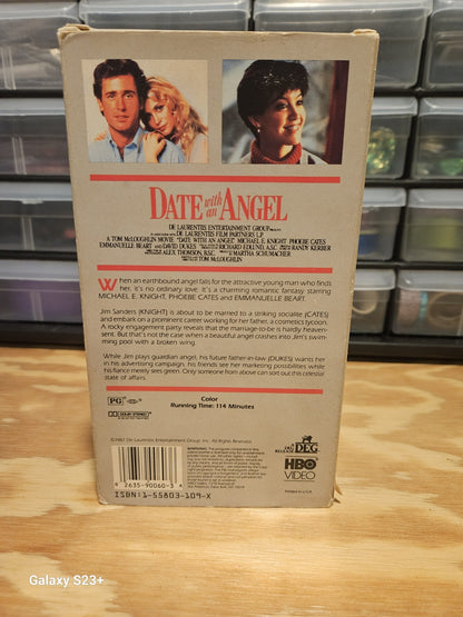 RomCom VHS Set Groundhog, Look Who's Talking, Ferris Bueller, Date with An Angel
