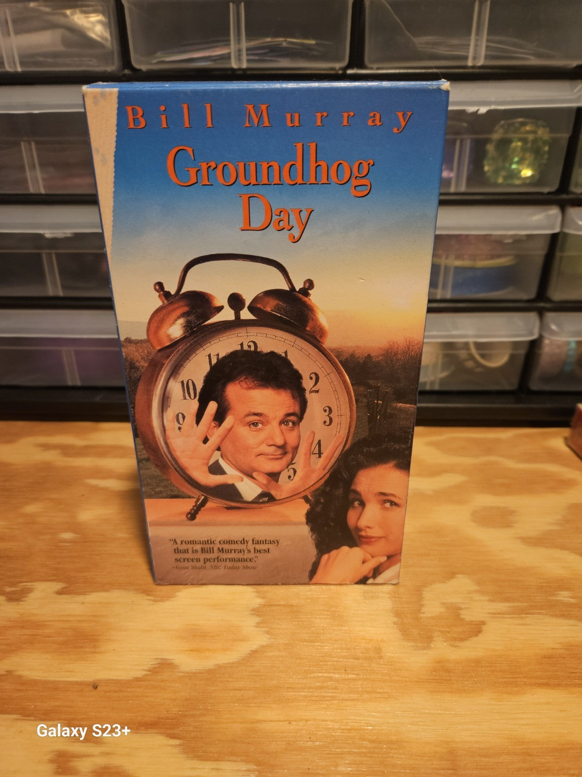 RomCom VHS Set Groundhog, Look Who's Talking, Ferris Bueller, Date with An Angel
