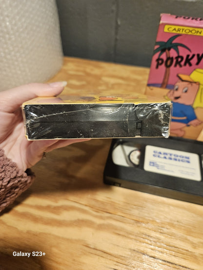 Cartoon Classics VHS 1991 - Porky Pig, Mutt & Jeff