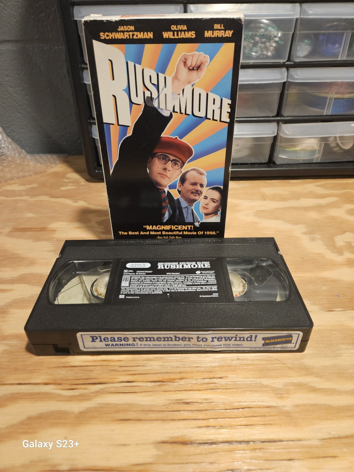 Comedy VHS - The Pest, Rushmore, Dirty Work, Leguizamo, Murray, Chase, MGM