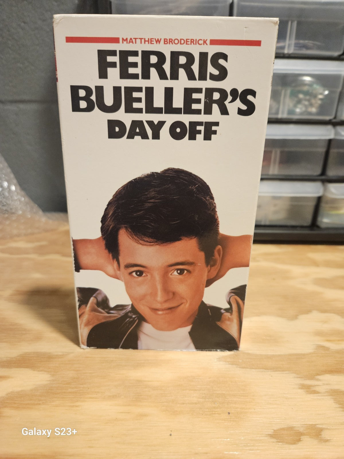 RomCom VHS Set Groundhog, Look Who's Talking, Ferris Bueller, Date with An Angel