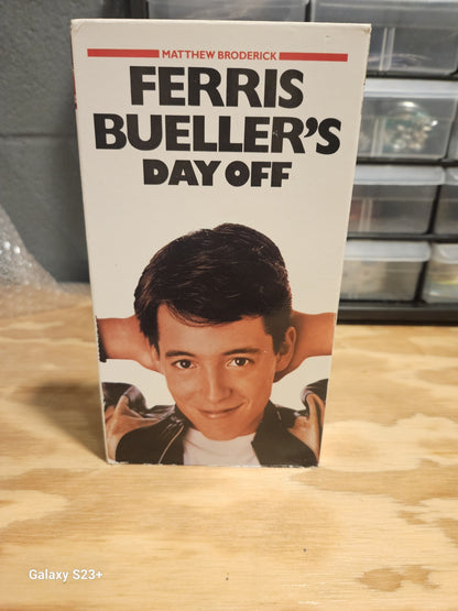 RomCom VHS Set Groundhog, Look Who's Talking, Ferris Bueller, Date with An Angel