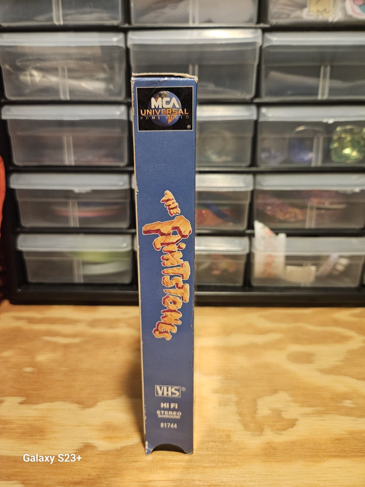 The Flintstones VHS John Goodman, Rosie O'Donnell, MCA Universal 