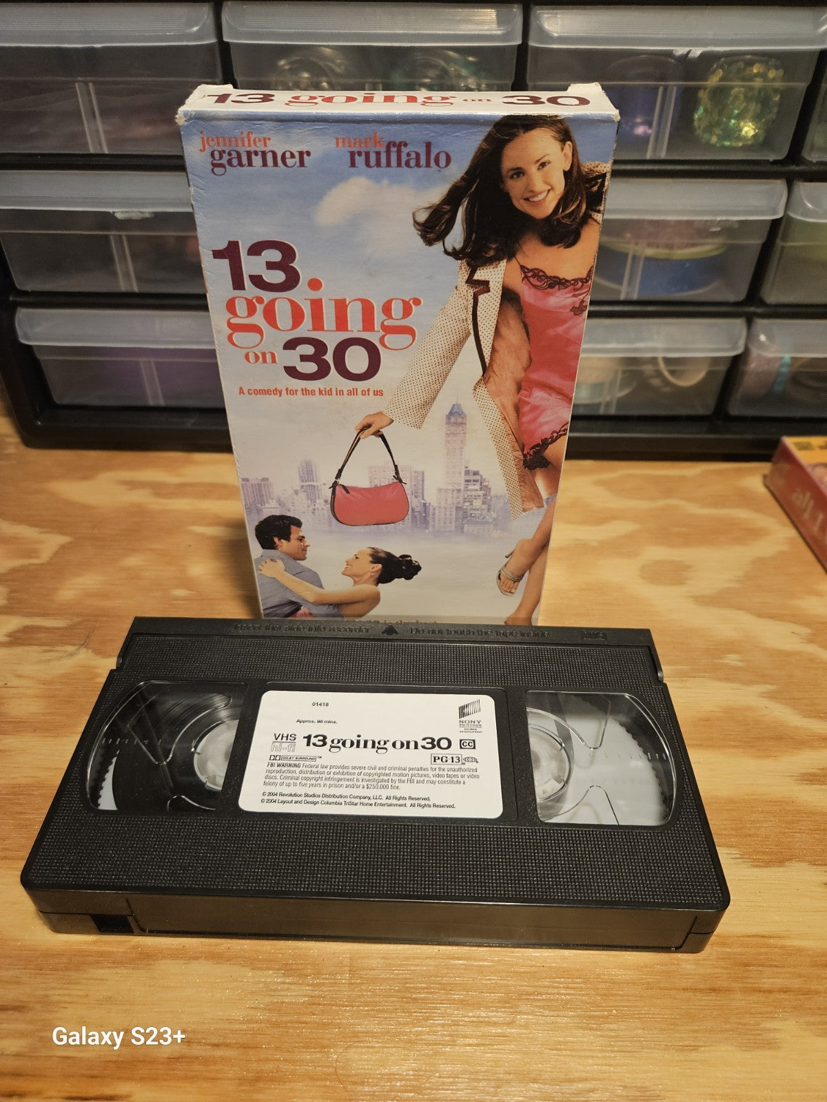 Rom Com VHS Set - Olive Juice, Coyote Ugly, 13 Going On 30, Hitch, Lost & Found