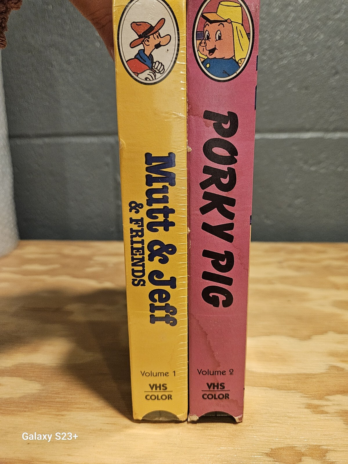 Cartoon Classics VHS 1991 - Porky Pig, Mutt & Jeff