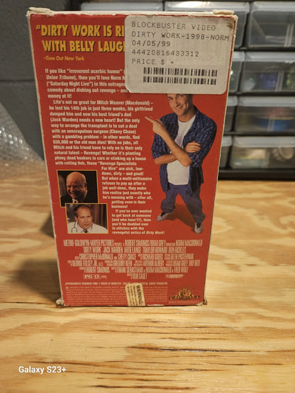 Comedy VHS - The Pest, Rushmore, Dirty Work, Leguizamo, Murray, Chase, MGM