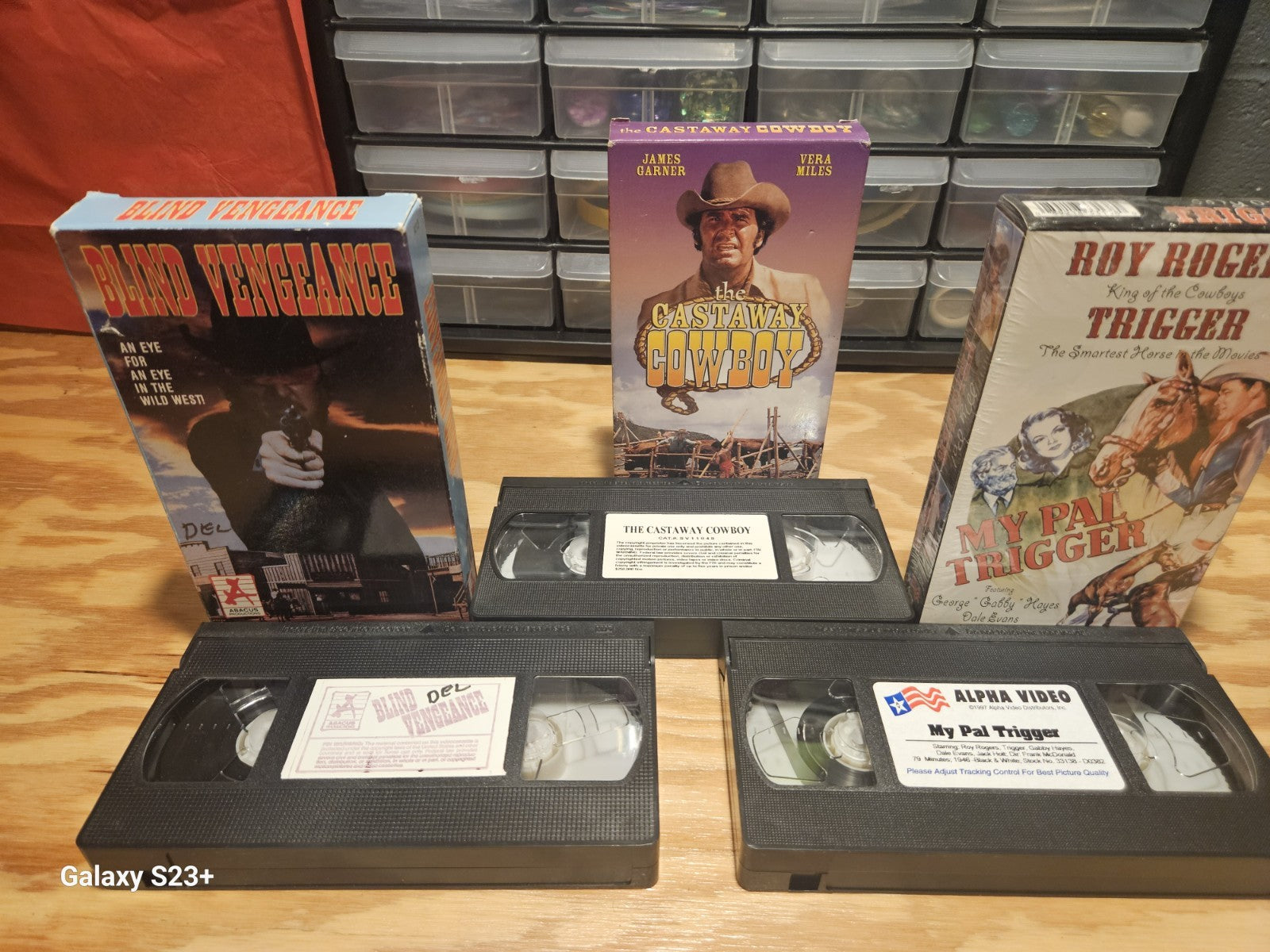 Western VHS Lot 14 Tapes Wild West, Jeremiah Johnson, Willie Boy, CBS MGM Alpha