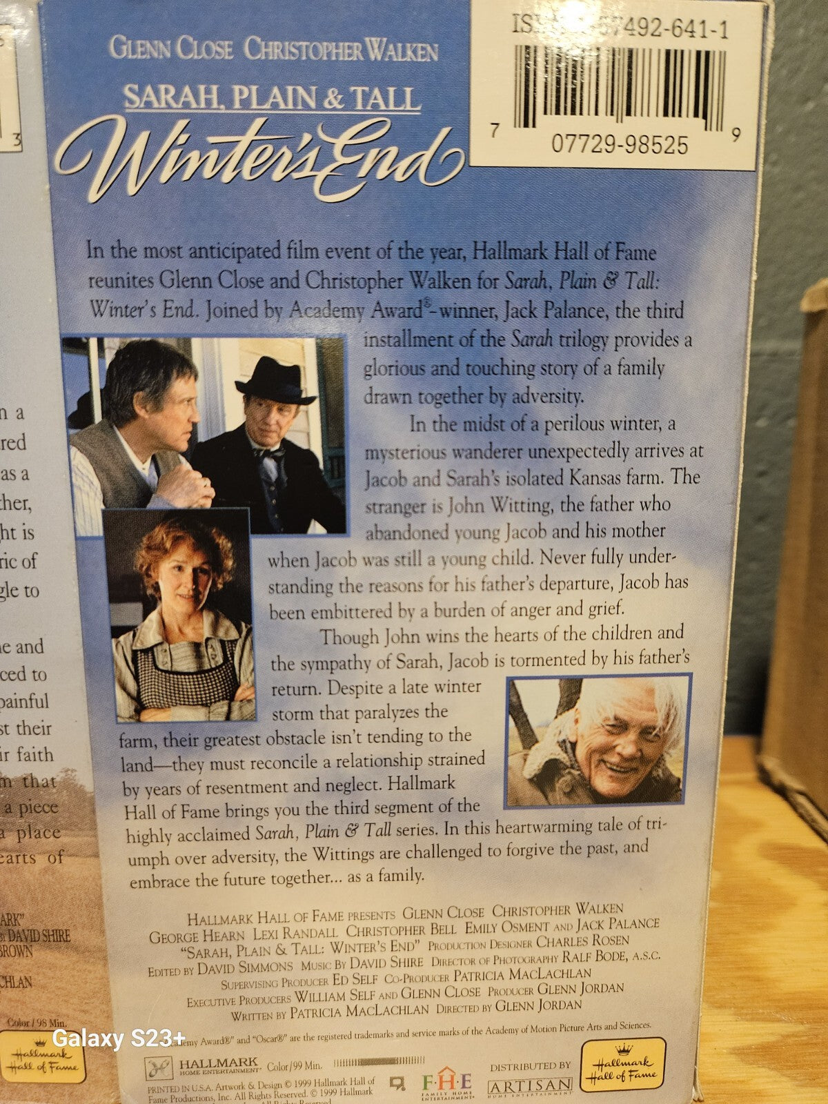 Hallmark VHS Set of 6 - Foxfire, Live Letter, Cupid & Cate, Sarah Plain and Tall